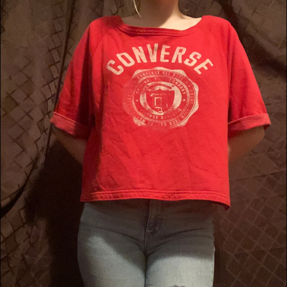 Crop sweater